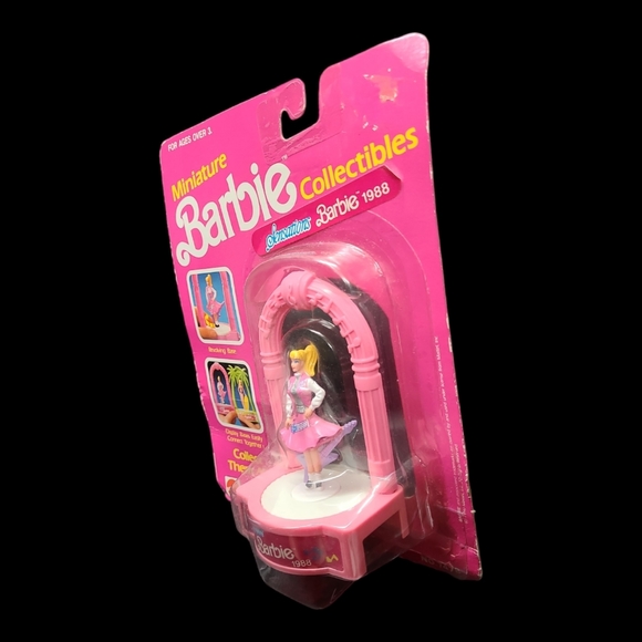 Vintage Miniature Barbie Collectibles "Sensations Barbie 1988" - Picture 3 of 13